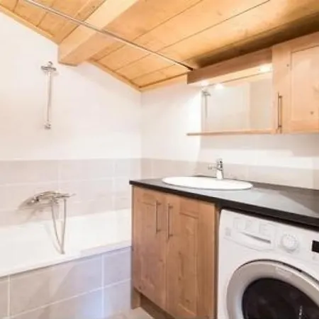 Modern 3 Bed Penthouse Apartment, Balcony & Garage, Close To Village & Ski Bus Samoens Exterior photo