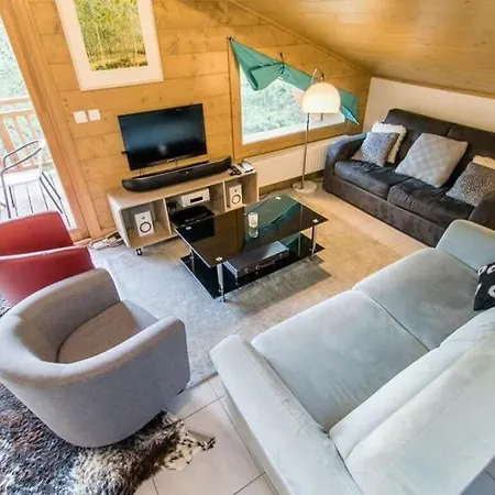 Modern 3 Bed Penthouse Apartment, Balcony & Garage, Close To Village & Ski Bus Samoens Exterior photo